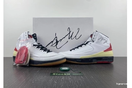 Hyperoad Retro red Jordan white 2 1109